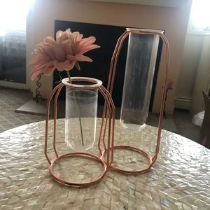 Copper Wire Vase set